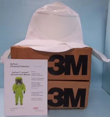 QTY. 28. TWO CASES 14. PER CASE 3M TYCHEM QC HOOD ...