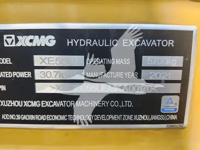 USED 2021 XCMG XE55U