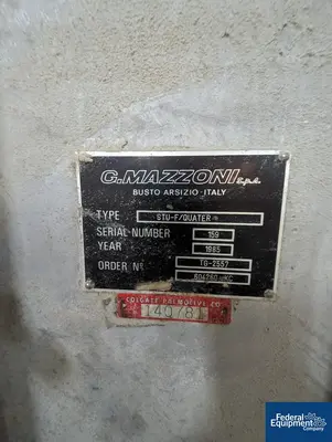 USED Mazzoni Mazzoni Dual Lane Bar Press, Type STU-F/Quarter