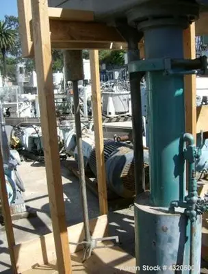 Used Mooney Slow-Speed Disperser – 5 HP, 18” Bowtie Blade, Air/Oil Lift