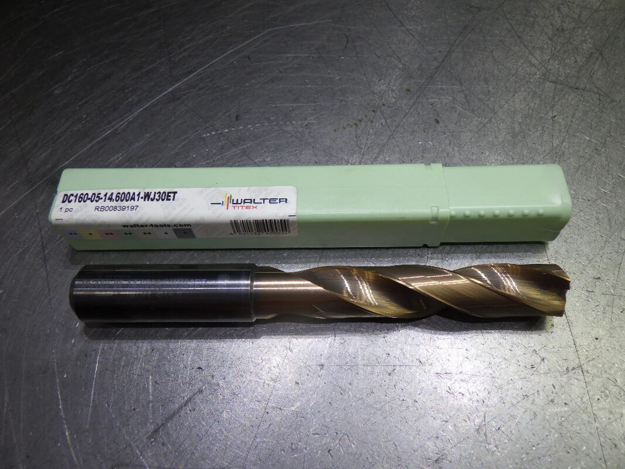 Walter 14.6mm Coolant Thru Carbide Drill DC160-05-14.600A1-WJ30ET (LOC67)