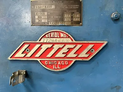USED LITTELL MATERIAL HANDLING MACHINERY 632-C100