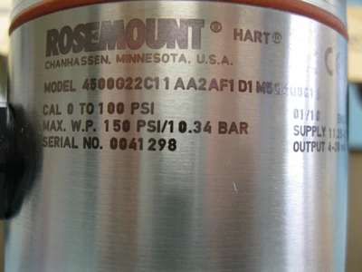 NEW Rosemount 4500G22C11AA2AF1D1M5Q4Q8Q16