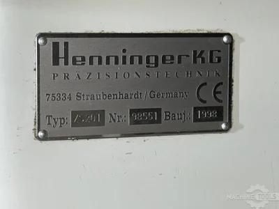 USED 1998 HENNINGER ZS 201