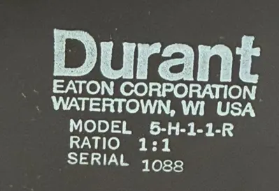 NEW DURANT 5-H-1-1-R COUNTER RATIO 1:1 5H11R