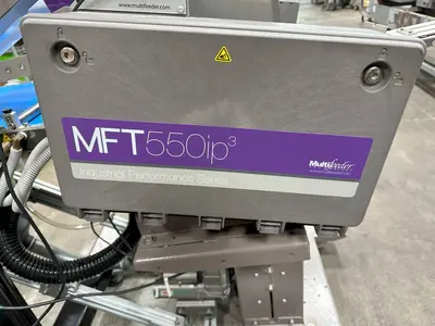 USED MFT 550 IP³ FEEDER AND LABELING SYSTEM