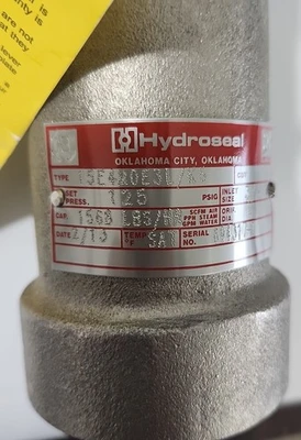 NEW Hydroseal 15E4M0E3L/K5