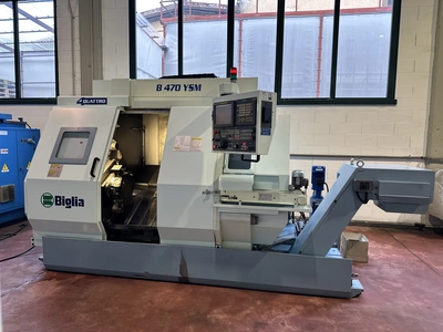 Used BIGLIA B470YSM CNC Lathes IT | Gamba Macchine Srl #1281119