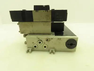 SMC VV5FS2 Plug-In 6-Station Manifold Control Unit VFS2000 Solenoid Valve Bank