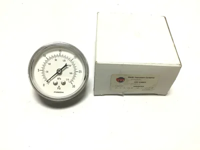 Marsh J5042 Dual Scale Pressure Gauge 2.5 1/8OB 30/210kPa