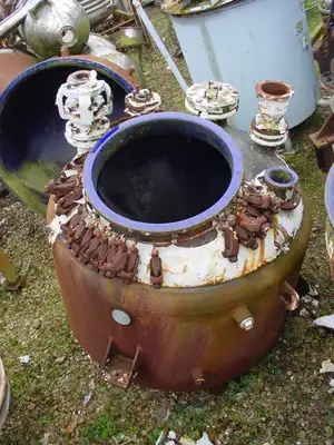 900 L Pfaudler Glass Lined Reactor