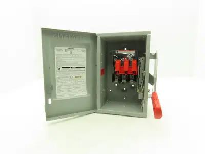 Siemens HNF361 Heavy Duty Safety Disconnect Switch 3P 30A 600VAC 250VDC