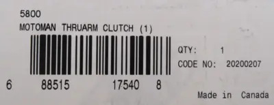 NEW TREGASKISS 5800 MOTOMAN THRUARM CLUTCH