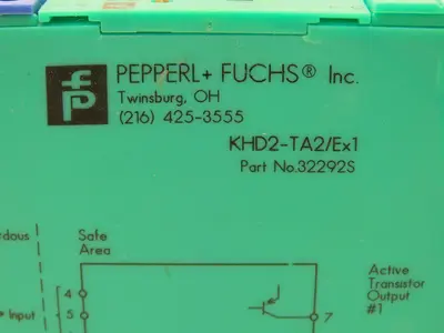 Pepperl Fuchs KHD2-TA2/Ex1 Isolated Switch Amplifier