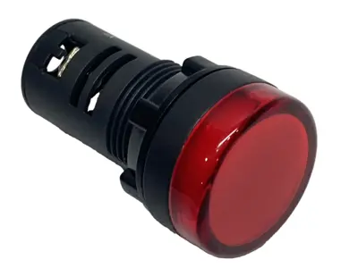 New | in-Stock AutomationDirect LED Indicator Light 22mm Red 24V AC/DC LOT OF 2 Light Source Equipment Michigan US | Maverick Industrial Sales #1399897