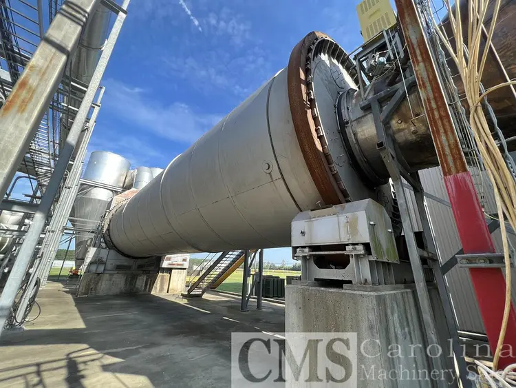 Used AEROGLIDE 13X60 STAINLESS STEEL DRUM DRYERS WITH BURNER - 2 AVAILABLE Drum Dryers North Carolina US | CAROLINA MACHINERY SALES #1439474