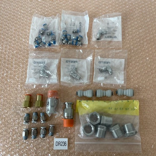 🚨 FITTINGS SALE- LARGE LOT- FESTO/SMC/MCMASTER-CARR!! 🚨 Fast Shipped From 🇺🇸
