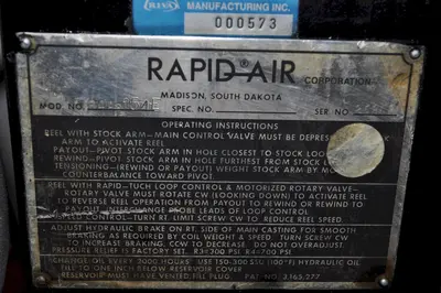 USED RAPID AIR R4A-154E