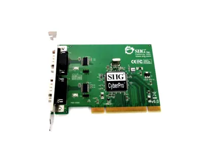 NEW SIIG JJ-P02D11-S6 2-PORT UNIVERSAL PCI CARD JJP02D11S6