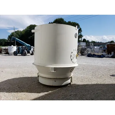 Used 175 cu/ft KISE Air Pad Bin Bottom Receiving Hopper
