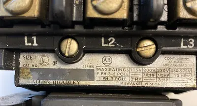 Used ALLEN-BRADLEY 509-BOD Industrial Controls Ohio US | Surplus Asset Holdings #1233801