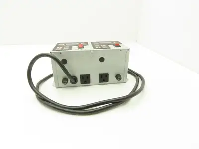 Rodix 121-000-2001 FC-200-2 Dual Vibratory Feeder Control 120VAC 50/60Hz-READ