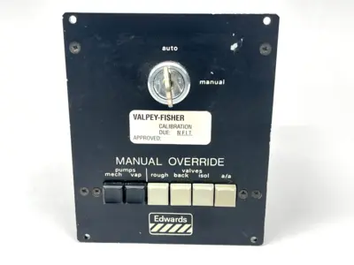 D371-15-150 | Edwards  Manual Override Module with Key - Used