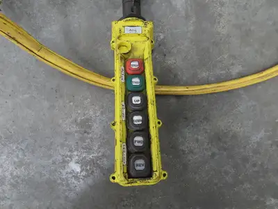 Coffing EC.6016.4 3 Ton Electric Chain Hoist 16/4 FPM 13'Lift Power Trolley 460V