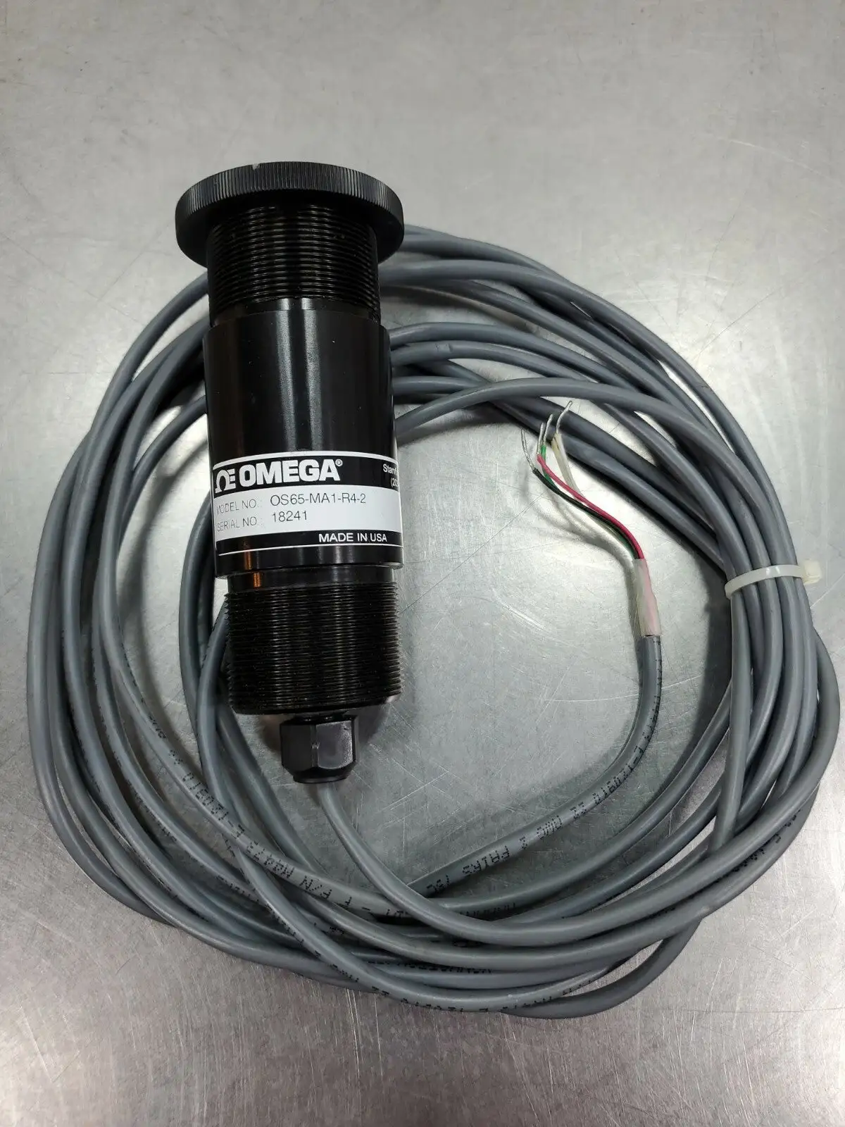 OMEGA OS65-MA1-R4-2 INFRARED PYROMETER PROBE. 5D-2
