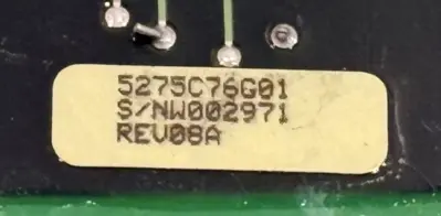 NEW WESTINGHOUSE 5275C76G01