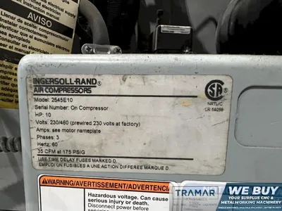 Used 1999 INGERSOLL RAND 2545E10/T30 Miscellaneous MRO Ohio US | HGR 24 #1265783