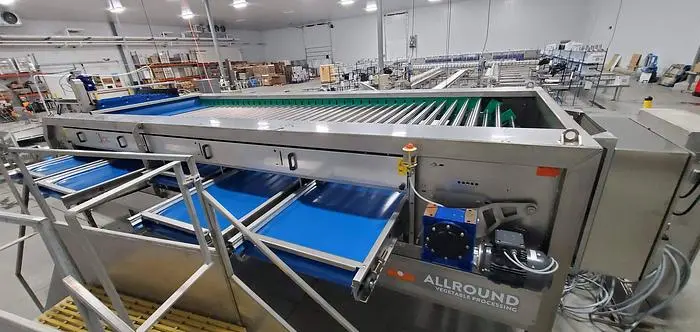 Used 2022 ALLAROUND VEGETABEL PROCESSING RADIAL GRADER ELK 275-125-130-40 P 1 Conveyors Ohio US | Regal Equipment Inc #219243