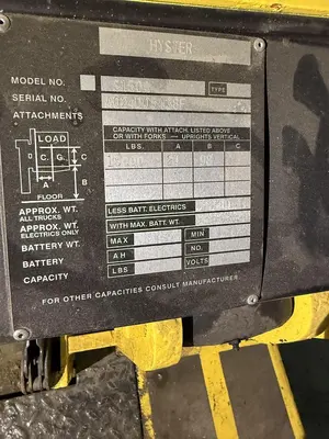 Used HYSTER S150A Misc Forklifts Pennsylvania US | Global Equipment International, LLC #1486346