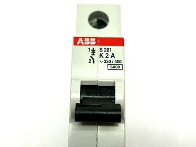S201-K2A | ABB  Miniature Circuit Breaker 1P 2A - Used