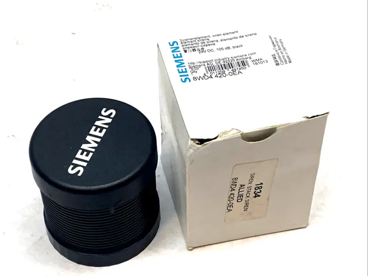 New | in-Stock Siemens Siren Element 24V AC/DC 105dB 70mm Misc Electrical & Power Parts Michigan US | Maverick Industrial Sales #1391798