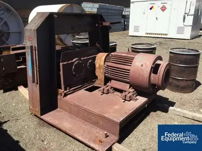 USED Paul O. Abbe 6’ x 8’ Paul Abbe Ball Mill, C/S, Jacketed, 100 HP