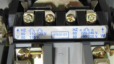 P&H 479U205-D141 Size 2 Magnetic Contactor 50A 110-120V / 220-240V Coil Used