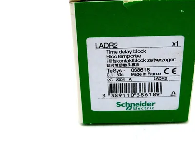 NEW SCHNEIDER ELECTRIC LADR2 TIME DELAY BLOCK