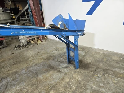 144 "L x 11.5" W Belt, New London Horizontal Conveyor, Model 200-12-120, New in 2017