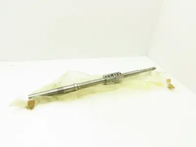 Cincinnati Milacron H5-19046 Ball Screw Shaft Linear Actuator 28-1/2" OAL x 28mm