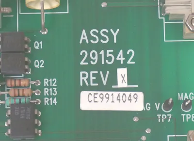USED FUSION UV SYSTEMS 291542 HIGH VOLTAGE POWER BOARD REV. X