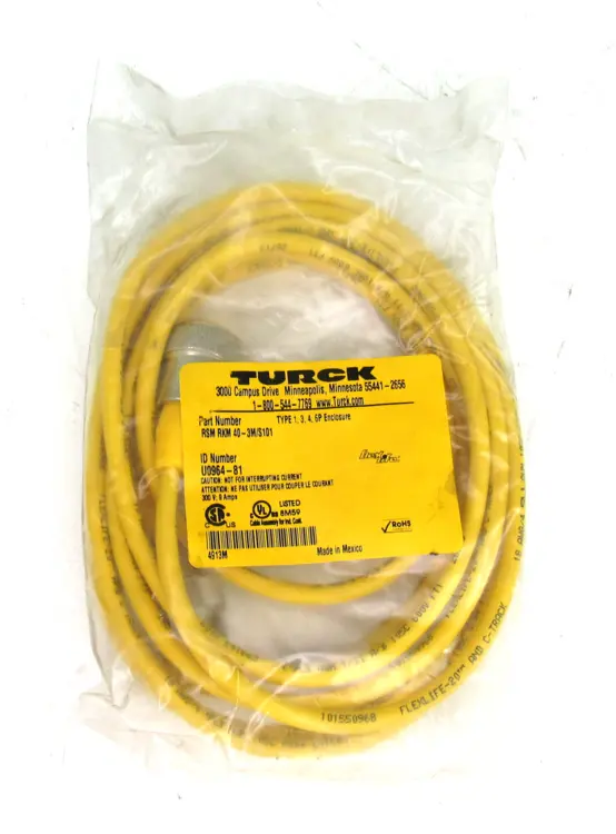 Used TURCK U0964-81 Misc Electrical & Power Parts | Industrial Parts R Us Inc. #381354