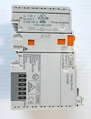 Wago 753-550 753-461 750-600 Relay Accessories | ANACAPA EQUIPMENT BROKERS, INC (2)