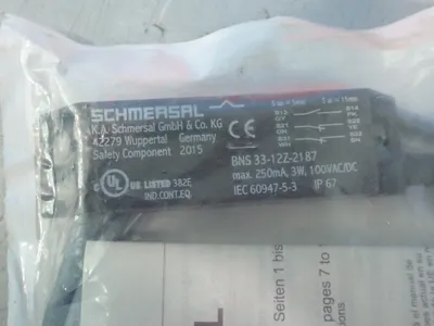 New | in-Stock SCHMERSAL BNS 3312Z2187 Relays & Switches | HGR 24 #739144
