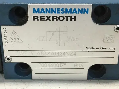 Used MANNESMANN REXROTH 3WE6A53/AG24NZ4 Valves/Fittings Michigan US | Ideal Machinery #1293327
