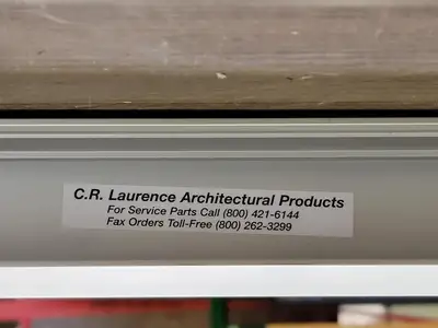 4" Door Rail W/ Lock DR4SSA12CL
