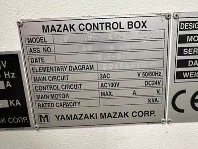 2015 MAZAK 3D FABRI GEAR 220 II Laser Cutters | Charter Auctions (45)