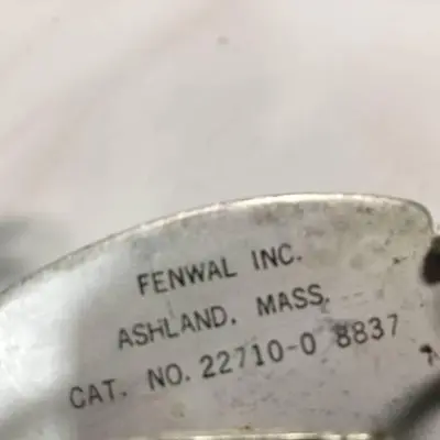 USED FENWAL CONTROLS 22710-0