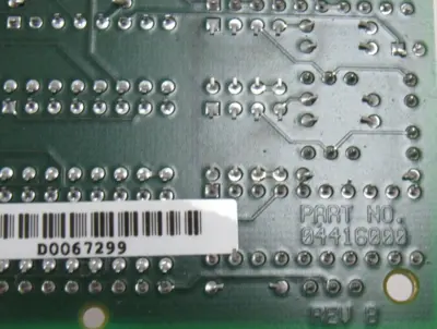 USED MEASUREX 054160 04416000 EDGE DETECTOR PC BOARD