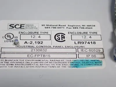 Indicon Corporation Control Panel